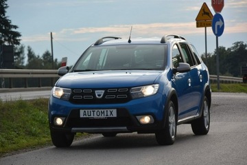 Dacia Logan II MCV Facelifting 0.9 TCe 90KM 2017 Dacia Logan 0.9TCE MCV Stepway gwarancja przebiegu