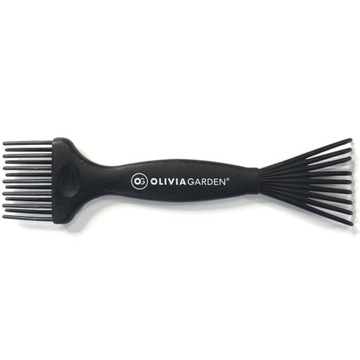 Olivia Garden Przyrząd do czyszczenia czarny mini