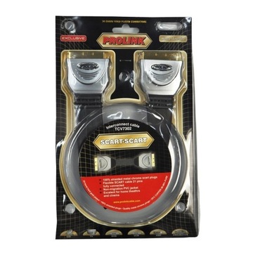 Przewód Euro SCART Prolink Exclusive TCV7302 0,6m
