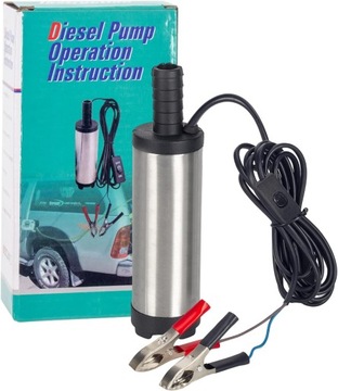 Pompa Olejowa Pompa Głębinowa z Filtrem Siatkowym 12V 38 mm 12L/min