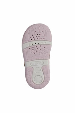 Сандалии Geox TAPUZ C8175, розовый, узор «репка» 21