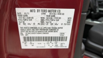 Ford Escape II 2011 Ford Escape 2.5i 173PS ZAREJESTROWANY Bezwypadkowy, zdjęcie 24