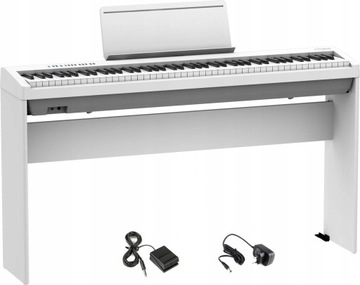 PIANINO Roland FP-30X WH SUSTAIN STAND Nowy model