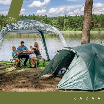 Туристический комплект столов и стульев KADVA CAMPнабор столов серый OS Aluminium