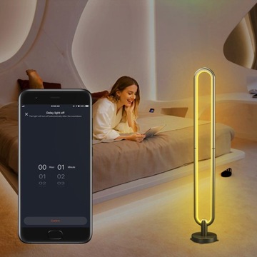 LAMPA LED podłogowa WIFI SMART TUYA PLUG RGBW INTELIGENTNA MOCNA JAKOŚĆ