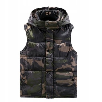 Bezrękawnik męski pikowany kamizelka Ciepły M/5XL