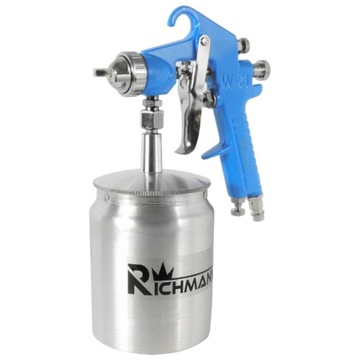 НИЖНИЙ БАК РАСПЫЛИТЕЛЯ 600 МЛ СОПЛА 1,5 ММ СОЕДИНИТЕЛЬ 1/4 RICHMANN