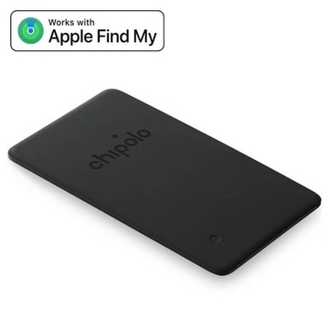 Lokalizator Chipolo CARD Spot Black Apple Find My