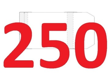 OKŁADKA REGULOWANA NA KSIĄŻKI PODRĘCZNIKI - 250 MM