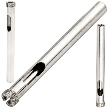 WIERTŁO DIAMENTOWE DO GRESU SZKŁA OTWORNICA 6mm