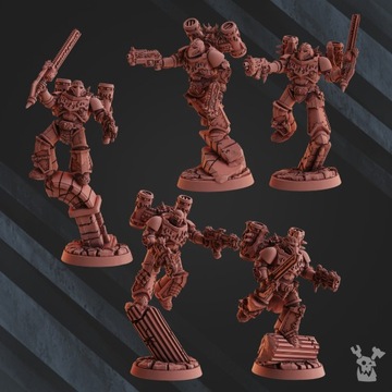 Assault Squad of Fire Lizard Warriors Order x5 Dak
