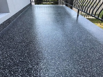 Набор смол для полиуретанового пола с хлопьями для балкона/террасы 5 м.