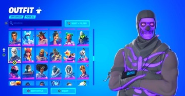 FORTNITE RENEGADE TRAVIS IKONIK ЧЕРНЫЙ АККАУНТ ТРЭВИСА