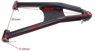 КОМПЛЕКТНЫЙ АССЕМБЛЯР ПЕРЕДНЕГО ВЕЙТРА QUAD Diablo Fuxin 150/200