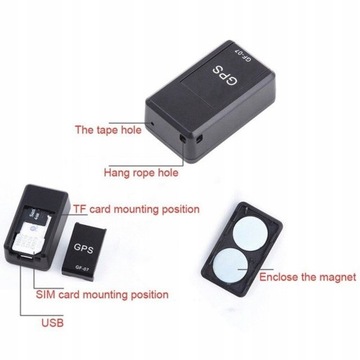 MAGNETYCZNY LOKALIZATOR GPS URZĄDZENIE ŚLEDZĄCE
