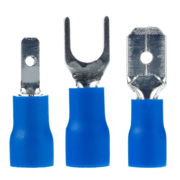 БОЛЬШОЙ НАБОР ИЗОЛИРОВАННЫХ РАЗЪЕМОВ ДЛЯ ПРОВОДОВ 280 ШТ. РАЗМЕР 15