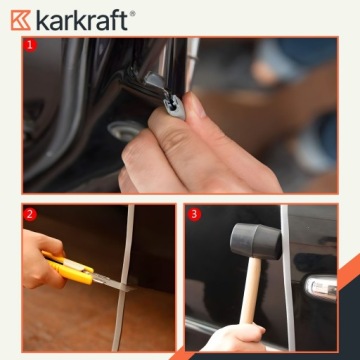 СИЛЬНЫЙ УСИЛЕННЫЙ УПЛОТНИТЕЛЬ ДЛЯ ЗАЩИТЫ КРАЯ ДВЕРИ АВТОМОБИЛЯ