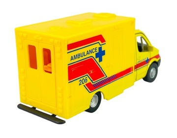 WELLY MERCEDES-BENZ SPRINTER KARETKA 1:34 NOWY