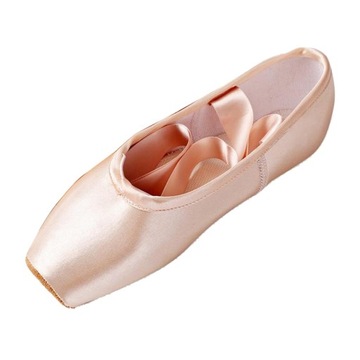 Профессиональные атласные балетки и ленты, женская и детская танцевальная обувь 36