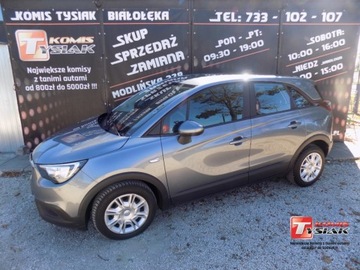 Opel 2018 Opel Crossland X BIALOLEKA 1.2 Benzyna LPG (82 KM), 2018r. prod. KOMIS