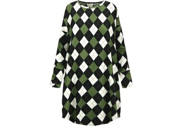 Женственная очаровательная туника с рисунком PLUS SIZE 4XL 48