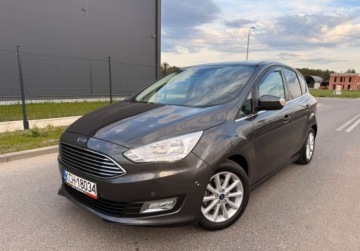 Ford C-MAX II Grand C-MAX Facelifting 1.5 TDCi 120KM 2018 Ford C-MAX TitANium 1.5TDCi 120ps 6Biegow Bezwypadkowy Tylko 145Tys Przebi