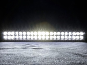 PANEL LED LAMPA ROBOCZA HALOGEN 42LED 126W 12V 24V