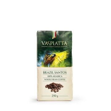Kawa Ziarnista VASPIATTA BRAZIL SANTOS Pyszna 250g
