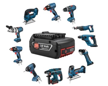 Аккумулятор Bosch 18В 5,0Ач замена аккумулятора BAT609 BAT610G 5000Ач