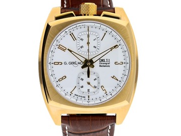 MECHANICZNY G.GERLACH CWS T-1 WHITE GOLD NOWOŚĆ