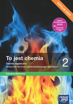 To jest chemia 2 podręcznik Lo i T ZP EDYCJA 2024 + OKŁADKA