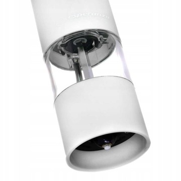 ELEKTRYCZNY MŁYNEK DO PIEPRZU SOLI PRZYPRAW BIAŁY