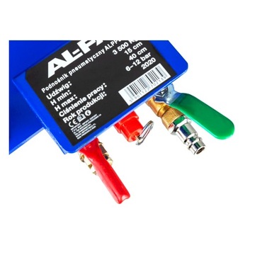 ПНЕВМАТИЧЕСКИЙ АВТОМОБИЛЬНЫЙ ПОДЪЕМНИК 2* РУЧКИ 3,5 Т