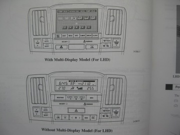 Lexus RX 330 инструкция по ремонту характеристики Lexus RX300 технические данные