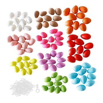 100 шт. пасхальные яйца пасхальные украшения творческие работы DIY пасхальная корзина игрушки