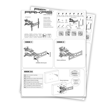 Arkas LPP-465 T настенный кронштейн для телевизора CZ