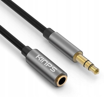 KABEL MINI JACK 3.5 PRZEDŁUŻACZ AUX AUDIO KABEL 5M