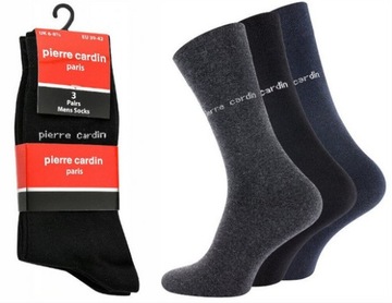 Skarpety MĘSKIE 3-PAK Pierre Cardin r. 43-46 kolor