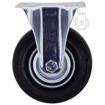НАБОР ИЗ 4 ШТ. Полочная тележка WHEELS fi 125 123STGU125