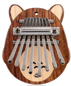 HLURU KMLB8 KALIMBA 8 TONOWA MINIATURKA DREWNO