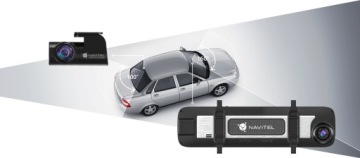 Зеркальный GPS-видеорегистратор Navitel MR450 + Бесплатно