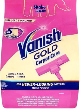 VANISH Proszek czyszczenie dywanów i tapicerki Carpet Care 650 g GOLD