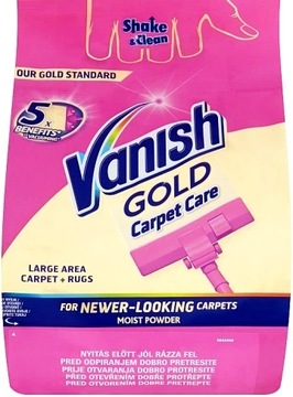 VANISH Carpet Care Порошок для чистки ковров и обивки 650 г ЗОЛОТО