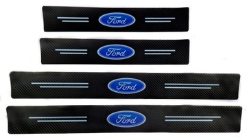 FORD NÁLEPKA LIŠTA FÓLIE OSOBNÍ STRÁŽCE NA PRAHY 4KS
