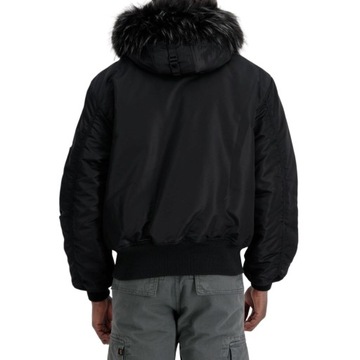 Kurtka z kapturem Alpha Industries MA-1 45P 144103 515 Czarna XL