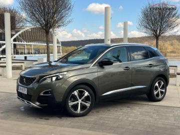 Peugeot 3008 II Crossover 1.5 BlueHDI 130KM 2019 Peugeot 3008 1.5DieselGT-LineNiski przebiegPanoramaFull wyposazenie, zdjęcie 3