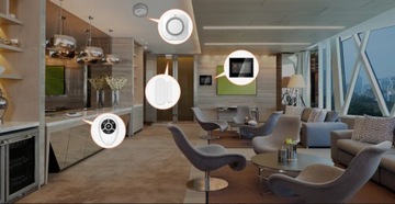 Pilot zdalnego sterowania 433 MHz AlarmZone R01 - pilot do alarmu