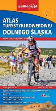 ATLAS ROWEROWY DOLNEGO ŚLĄSKA DOLNY ŚLĄSK MAPA
