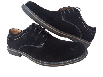 МУЖСКИЕ ПОВСЕДНЕВНЫЕ ТУФЛИ HKR ЧЕРНЫЕ ФОРМАЛЬНЫЕ