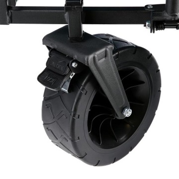 NC1607 ЧЕРНАЯ ТУРИСТИЧЕСКАЯ КОЛЯСКА 100Л NILS CAMP